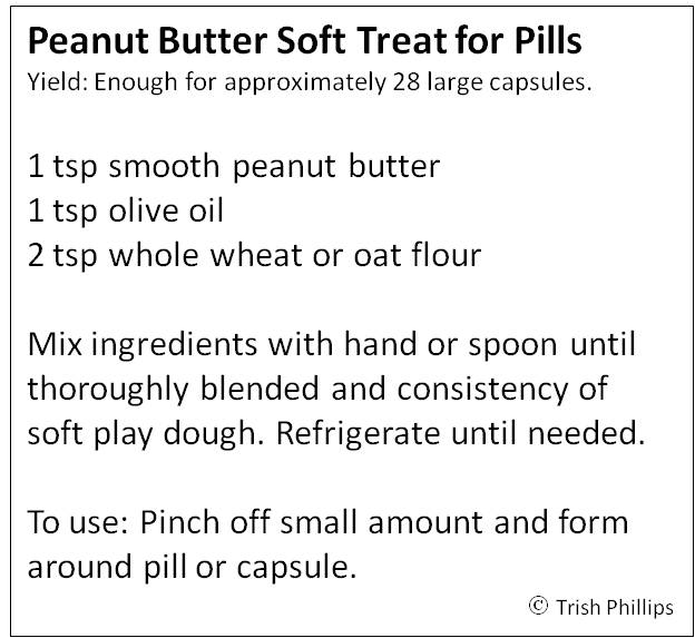 Peanut Butter Pill Treats